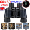 60x60 Day/Night Military Army Zoom Powerful Binoculars Optics Hunting Camping UK