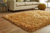 SMALL - X LARGE DAZZLE SPARKLE GLITTER SPARKLY 6.5cm LONG SHAGGY SILKY PILE RUG