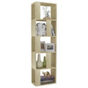 Book Cabinet Room Divider Bookcase Storage Display Corner Rack Wooden Furniture