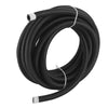 6AN 20FT Fuel Oil Gas Hose Line Pipe Stainless Steel Nylon Braided Black