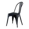 SET OF 4 TOLIX METAL DINING CHAIR INDUSTRIAL GARDEN CAFE STACKABLE SEAT BISTRO