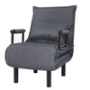 3 IN 1 Single Sofa Bed Recliner Chair Folding Armchair with Pillow Lounger Seat