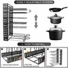 Metal Pan Pot Stand Holder Lids Rack Cupboard Kitchen Cabinet Storage Organiser
