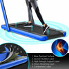 2 in 1 Folding Treadmill Electric Walking Running Machine Bluetooth LED Display