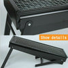 Portable BBQ Barbecue Grill Fire Pit Camping Charcoal Patio Party Garden Outdoor