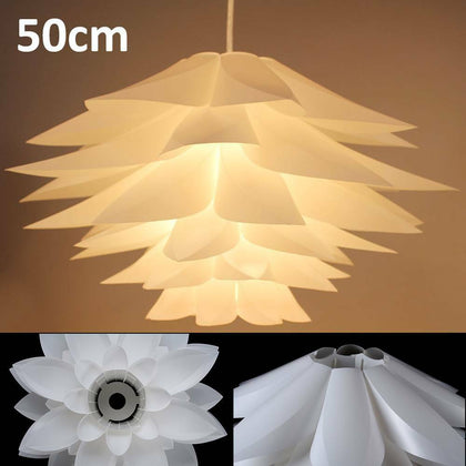 Modern Lotus Lampshade For Chandelier Light Shade Home Cafe Bar Bedroom 50cm