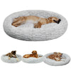 3XL XL L Soft Calming Dog Bed Anti-Anxiety Pet Donut Cuddler Winter Warm Cat Bed