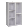 Wooden Storage Unit 5 Cube Cabinet Strong Bookcase Shelving Home Office Display