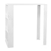 Small Table Wooden Breakfast Bar Table Kitchen Dining Room Furniture Set White
