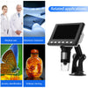 4.3"1000X HD LCD Monitor Electronic Digital Video Microscope 8LED Magnifier UK