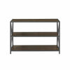 Industrial Console Table Hallway Furniture 3 Tier Bookcase Display Unit Metal