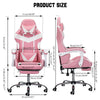Ergonomic Office Chair Computer Swivel Racing Gaming Chair Recliner Desk Chair