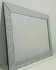 Sparkl Silver Starburst Wall Mirror Frame Glass Living Room Lounge Bedroom 40x60