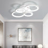 Aluminum LED Ceiling Lamp Ring Light Chandelier Lights Fixture Living Bedroom