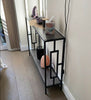 Slim Hallway Console Table Hall Entryway Living Room Furniture Narrow Industrial