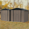 Garden Shed Metal Pent/Apex Roof 5 x 3, 6 x 4, 8 x 6 Outdoor Tool Storage House