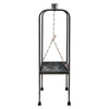 Parrot Play Stand on Wheels 140cm Bird Playground Playpen with Feeder Perches