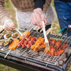 9 PCS Stainless Steel BBQ Barbecue Set Utensil Outdoor Cooking Grill Tools Kit