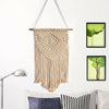 Bohemian Macrame Knitted Woven Tassel Wall Hanging Tapestry Home Decor ~