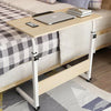 Adjustable Portable Laptop Table Computer Notebook Desk Trolley Sofa Bed Tray UK