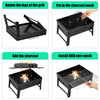 Large travel Camping Portable Charcoal BBQ Grill Outdoor Patio Garden small mini
