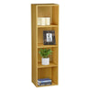 Wooden Storage Unit Cube 2 3 4 Tier Strong Bookcase Shelving Home Office Display