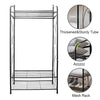 Industrial Vintage Metal Clothes Rail Dress Hanger Bar Open Wardrobe Shoe Shelf