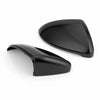Gloss Black Wing Mirror Cover Caps Casing For VW Golf Mk7 Mk7.5 R GTI 2014-2018