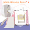 5 in 1 Kids Swing & Slide Set Toddler Baby In/Outdoor Playground Climber Toys