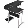 L Shaped Desk Corner Computer Gaming Laptop Table Workstation Home Office Desk