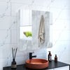 Mondeer Bathroom Cabinet Cupboard Mirrored Double Full Door Wall Mounted 68Lx60H