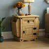 Magazine Table 1 Drawer Mexican Solid Waxed Pine Cupboard Unit Furniture