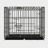 Folding Heavy Duty Cozy Pet Puppy Playpen Run Crate Pen Welping Dog Cage 2 Sizes
