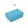 2 Yoga Block Fitness Foam Yoga Brick Pilates Balance Stretching Exercise Workout