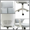 Vinsetto Home Office Chair High-Back Task Mesh 360° Swivel w/ Wheels, Grey