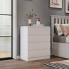 Modern Chest of Drawers 2-6 Drawer Bedside Table Nightstand Cabinet Bedroom UK