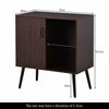 Industrial Storage Sideboard Small Rustic Cabinet Vintage Metal Console Table