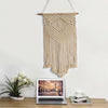 Bohemian Macrame Knitted Woven Tassel Wall Hanging Tapestry Home Decor ~