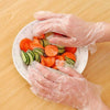 2000 Disposable MultiPurpose Gloves Pack Safety Hairdressing Transparent Plastic