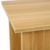 2 Tier Coffee Table Rectangle Wood Living Room Tea Tables w/Storage Shelf