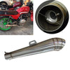 Universal stainless steel 38-51mm Motorcycle GP Slip-On Exhaust Muffler Silencer
