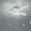 Modern LED Lamp Flower Design White Ceiling Light Chandelier Lights Living Room
