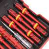 13pc/1000V Pro Electricians Insulated Electrical Hand Screwdriver Set with Box