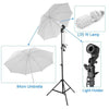 Photography Studio Continuous Lighting Kit Umbrella Background Support Backdrops