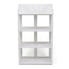 Large 4 Tiers Shoe Rack Storage Shelf Display Stand Organiser Unit Cabinet White