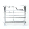 Stainless Steel Bathroom Toothbrush Holder Metal Toothpaste Stand Storage Rack