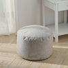 Fabric Round Ottoman Footstools Foot Rest Stool Pouffe Living Room Furniture NEW