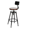 1x Breakfast Bar Stools Seat Industrial Retro Vintage Kitchen Dining Chair Xmas