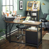 Computer Desk L-Shaped Gaming Office Workstation Corner Study Writing Table PC