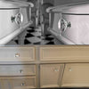 16Pcs Clear Diamond Crystal Glass Door Knobs Drawer Wardrobe Cabinet Handles